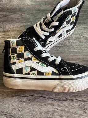 Vans Sk8-Hi Zip Toddler Size 6
